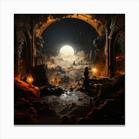 In the Dungeons Canvas Print