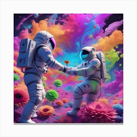 Interstellar Love Canvas Print