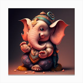Shree Ganesha 2 Canvas Print