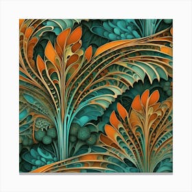 ferny abstract Canvas Print