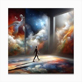 'Clouds' 2 Canvas Print