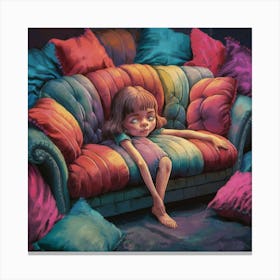 An Artistic Illustration Of A Young Girl With A Dr Cu V2epzrgsizz Helxngg Zlqz9twvsggj7zeedj0r5g Canvas Print