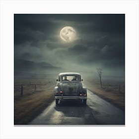 An old model car 1 Canvas Print