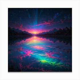 Rainbow In The Sky 3 Canvas Print