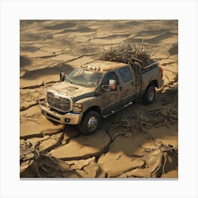 Ford F-350 Canvas Print