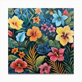 Tropical Vibrance (11) Canvas Print