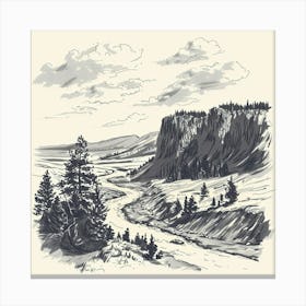 Yosemite Valley 1 Canvas Print