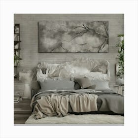 Modern Bedroom 12 Canvas Print