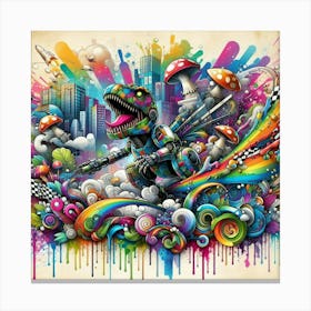 Psychedelic Art 34 Canvas Print