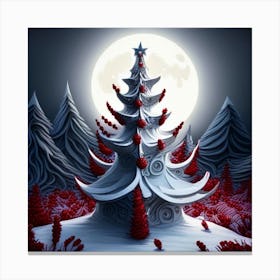 Fantasy Christmas Tree Canvas Print