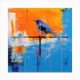 Blue Bird 1 Canvas Print