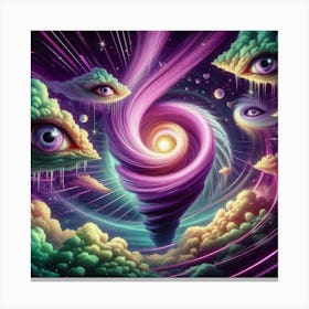 Psychedelic Art 3 Canvas Print