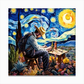 Starry Night 14 Canvas Print