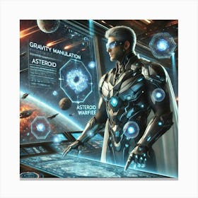 Archon Vexis Tactical Genius Sci Fi Canvas Print