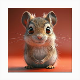 Cute Little Mouse 3 Canvas Print