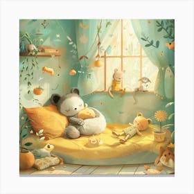 Kawaii Room Canvas Print