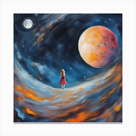 Little Red Riding Hood Canvas Print