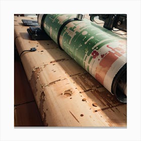 Roll Of Paper 1 Canvas Print