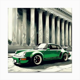 Porsche 911 5 Canvas Print