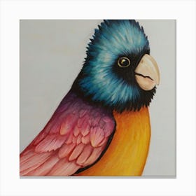 Bird On A Branch Canvas Print