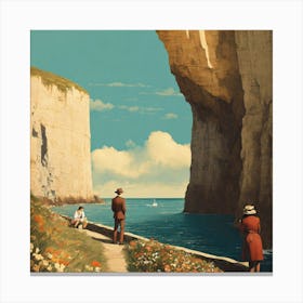 Cliffs Of Dover Canvas Print