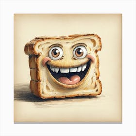 Slice Of Bread Canvas Print