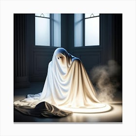 Ghost In The Dark 2 Canvas Print