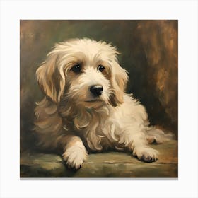 Dog Portrait, National Pet Day! Canvas Print