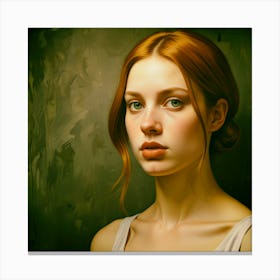 Does anyone you know look like this beautiful woman 2 Canvas Print