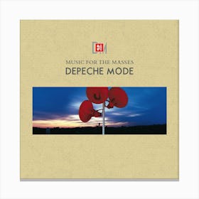 Depeche Mode Rawk 17 Canvas Print