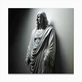 Jesus Statue 2 Canvas Print