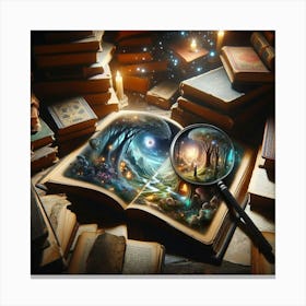 Book Of Wonders Canvas Print