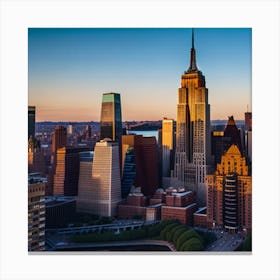 New York City Skyline Canvas Print