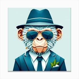 boss ape Canvas Print