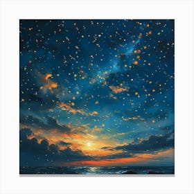 Starry Night Canvas Print