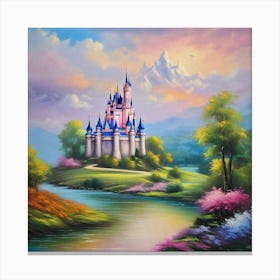 Cinderella Castle 63 Canvas Print
