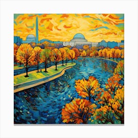 Autumn In Washington Canvas Print