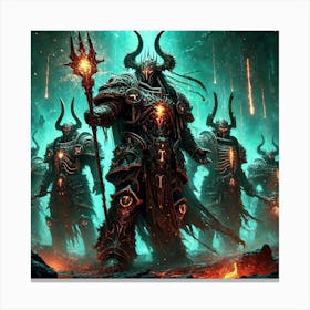 Abyssal Generals Canvas Print