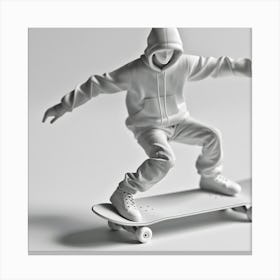 Skateboarder 7 Canvas Print