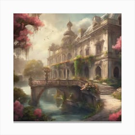 Fairytale Castle 11 Canvas Print