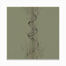 Spiral Tree Canvas Print