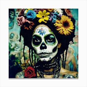 Day Of The Dead 7 Canvas Print