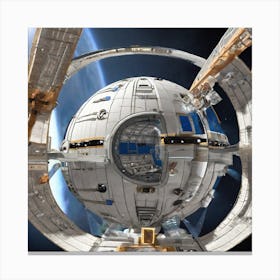 Space Station 58 Canvas Print