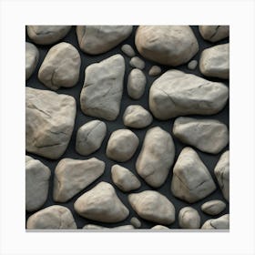 Rock Wall Canvas Print