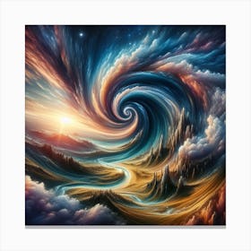 Psychedelic Painting Canvas Print