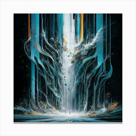 'Waterfall' 1 Canvas Print