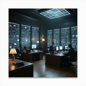 Office 1 Canvas Print