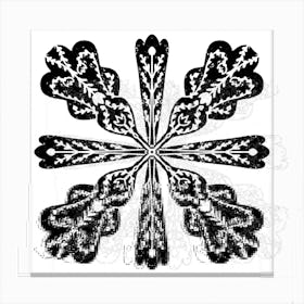 Snowflake 30 Canvas Print