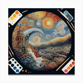 Starry Night Canvas Print