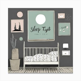 Sleep Tight Canvas Print